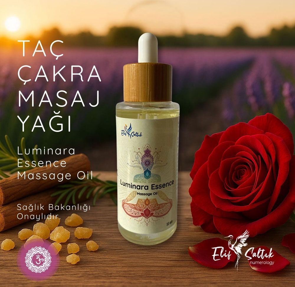 Taç Çakra Masaj Yağı - Luminara