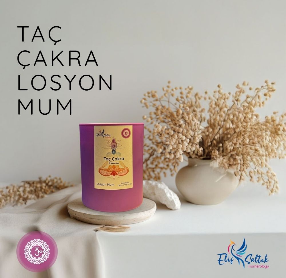 Taç Çakra Losyon Mum