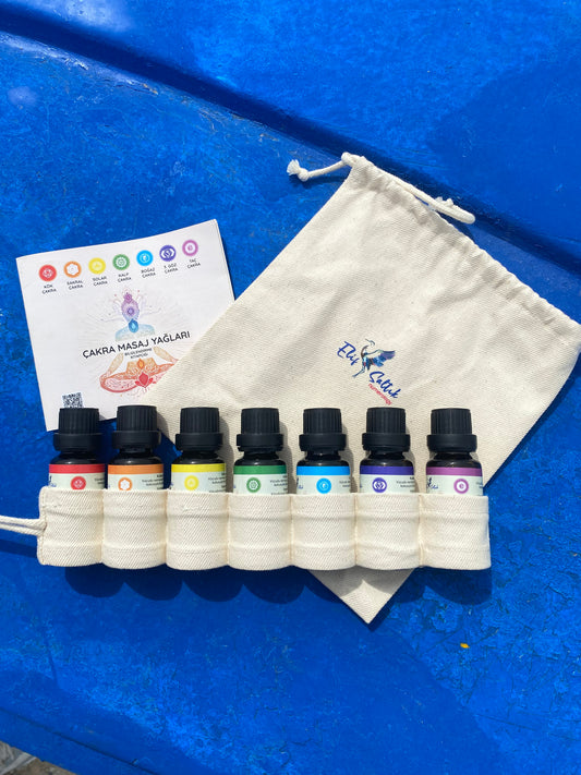 7’li Çakra Masaj Yağı Seti