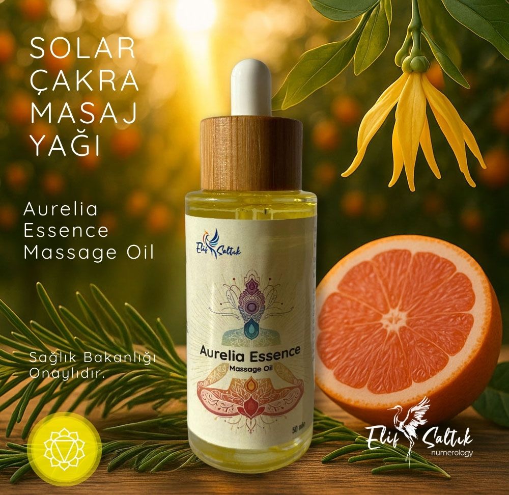 Solar Plexus Çakra Masaj Yağı - Aurelia