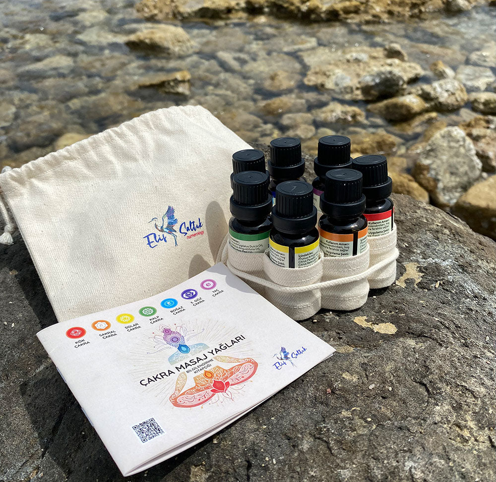 7’li Çakra Masaj Yağı Seti