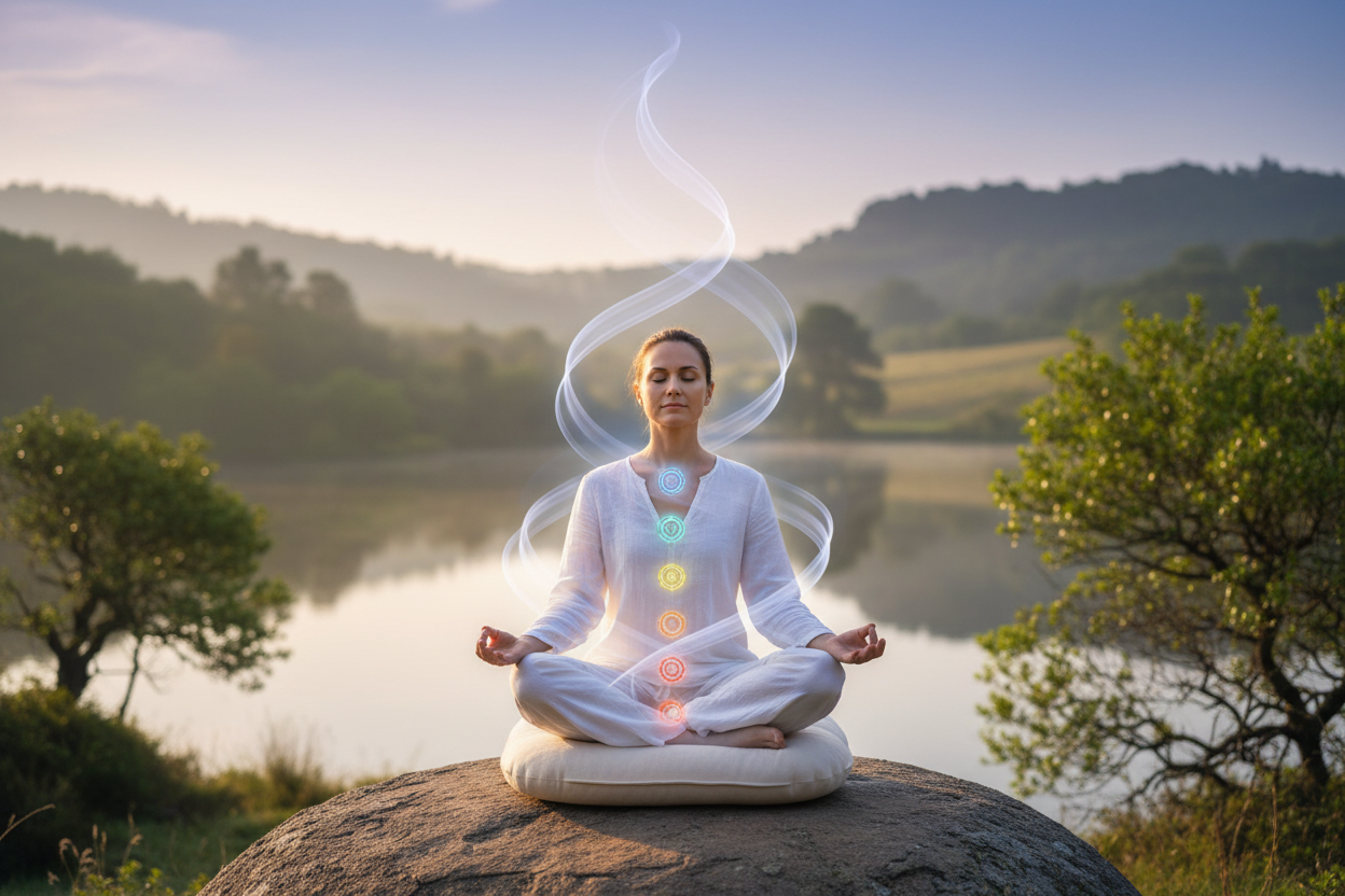 nefes koçluğu ile ilgili görsel oluştur, yazı yazma