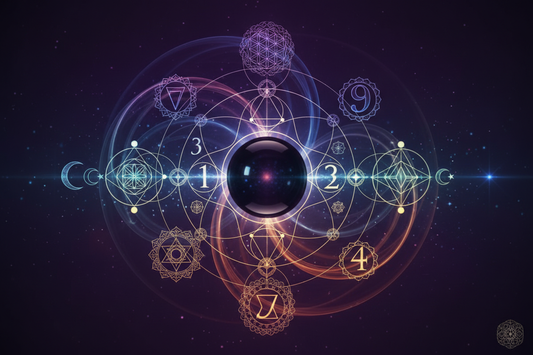 Numeroloji Analizi için sadece görsel oluştur, başlık olmasın