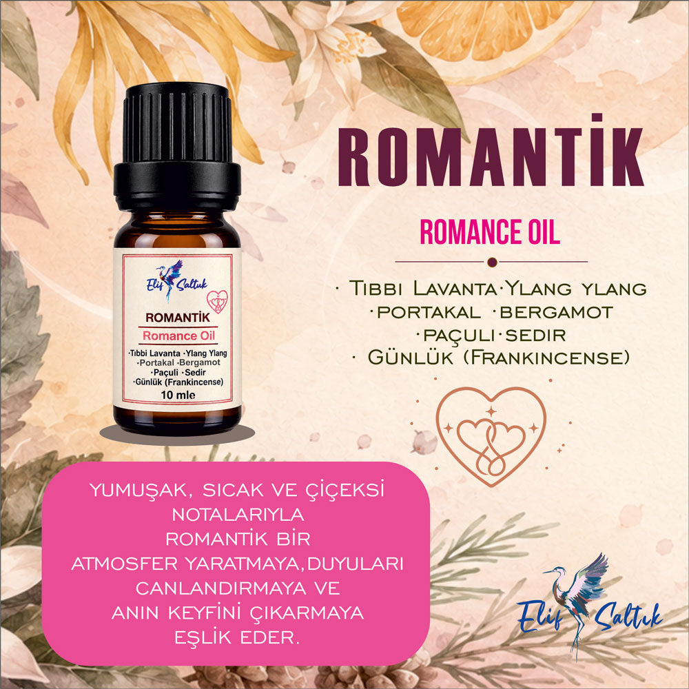 Buhurdanlık ve Difüzör için Doğal Uçucu Yağ Karışımı 10 ml + Buhurdanlık Set